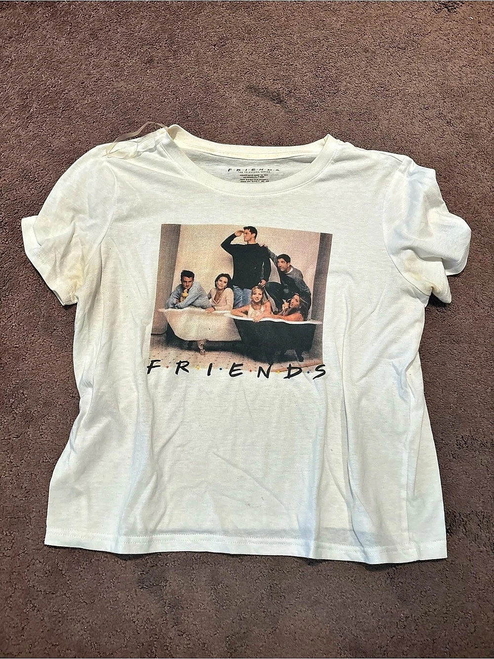 Friends The Television Series Friends graphic tee White Medium